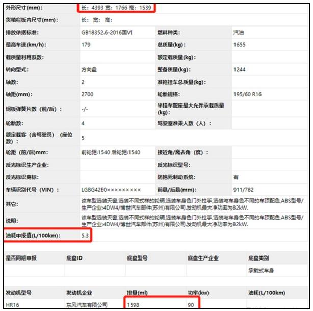 東風(fēng)日產(chǎn)新款騏達(dá)現(xiàn)身申報(bào)目錄：外觀小改 油耗創(chuàng)新低！